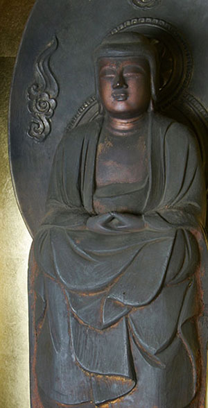 秘仏薬師如来像(伝常盤御前念持仏)